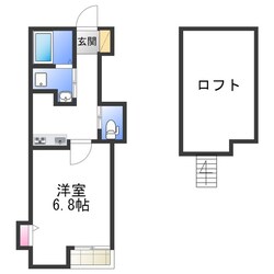 トレオット清水町の物件間取画像